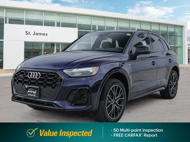2021 Audi Q5 Progressiv S-LINE | CLEAN CARFAX in Cars & Trucks in Winnipeg