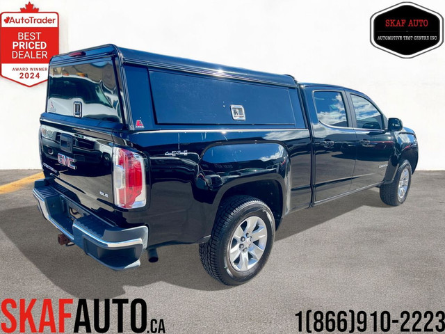 2018 GMC Canyon CREW CAB! 4X4! MATCHING CAP! 128.3 WB! SLE! in Cars & Trucks in Mississauga / Peel Region - Image 4