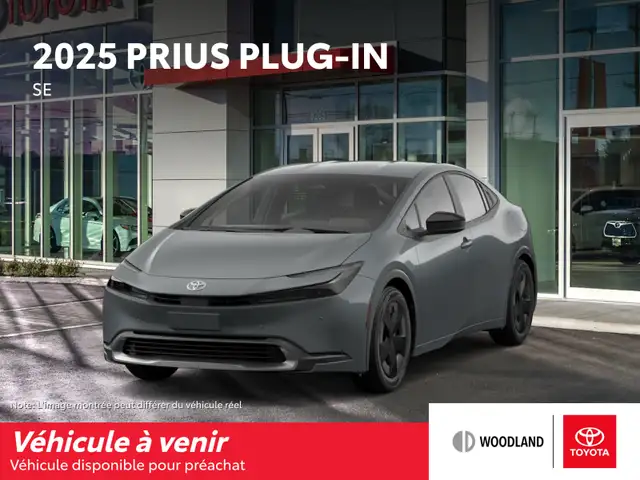 2025 Toyota Prius Plug-in Hybrid SE *** Disponible Maintenant ** in Cars & Trucks in City of Montréal - Image 2