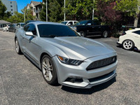 2017 FORD MUSTANG PREMIUM ECO BOOST 6 SPEED MANUAL 310 HP LOADED WITH NAVIGATION - HEATED/COOLED SEA... (image 2)