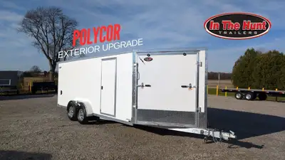 Cargo trailer, Enclosed Trailer, V-nose, ATV trailer, Tandem Axle, Single Axle, Ramp Door, Barn Door...
