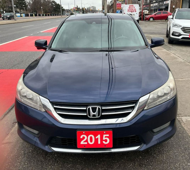 2015 Honda Accord Touring-Leather-Sunroof-Navi-Heated Seats in Cars & Trucks in City of Toronto - Image 2