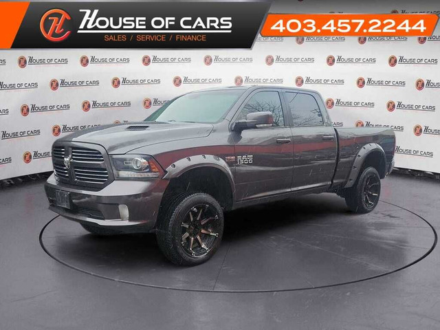  2017 Ram 1500 4WD Sport Backup Camera Sunroof Heated Seats in Cars & Trucks in Calgary