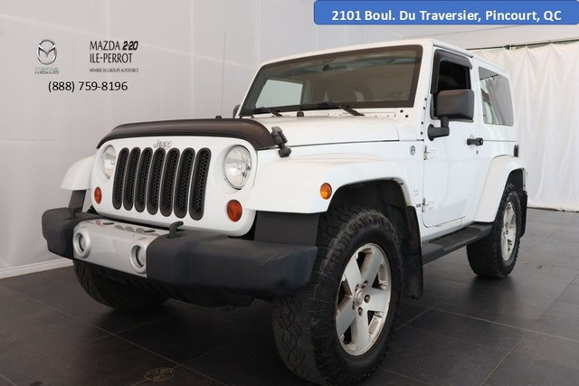 2011 Jeep Wrangler Sahara 2 PORTES, AUCUN ACCIDENT Sahara dans Autos et camions  à Ville de Montréal