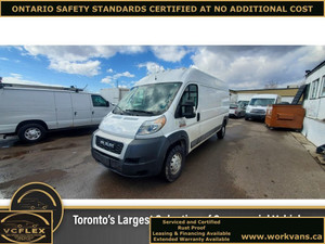 2019 RAM ProMaster 2500 High Roof 159WB V6 Gas - 12Ft Cargo Length