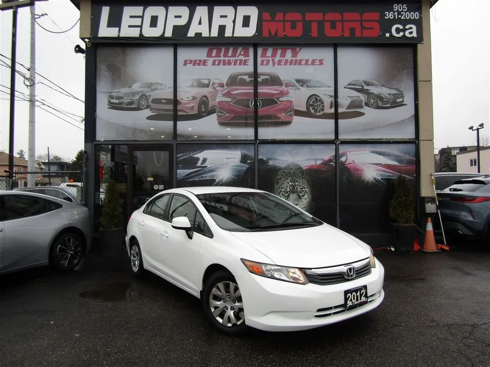 2012 Honda Civic LX, Automatic, Cruise Control, Pwr Windows Lock