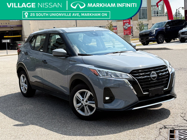 2024 Nissan Kicks S ONE OWNER | CARPLAY | BLIND SPOT MONITORS in Cars & Trucks in Markham / York Region