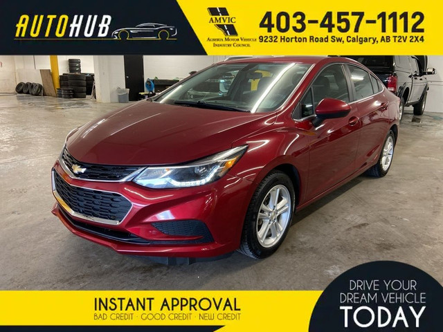 2018 Chevrolet Cruze 1.4L LT HEATED SEATS BACK UP CAMERA in Cars & Trucks in Calgary