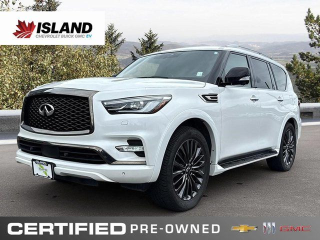 2023 INFINITI QX80 LUXE | Rear Entertainment | Sunroof | Bose in Cars & Trucks in Cowichan Valley / Duncan