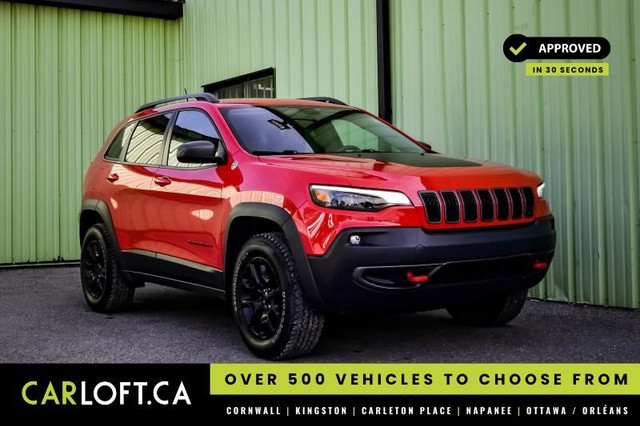 2019 Jeep Cherokee Trailhawk • HEATED SEATS/STEERING • NAV • CP/ in Cars & Trucks in Ottawa