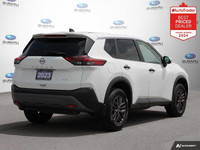 New Price! Black 2023 Nissan Rogue S AWD CVT 2.5L 4-Cylinder DOHC 16V APPLE CAR PLAY, HEATED SEATS,... (image 4)