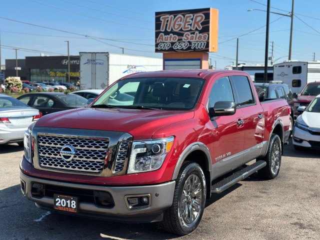 2018 Nissan Titan Platinum RESERVE, ONE OWNER, NO ACCIDENTS, 4X4 in Cars & Trucks in London