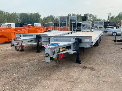20 and 30 Ton Miska Galvanized Tag-along Air Brake Float Trailers Built right here at our factory in...