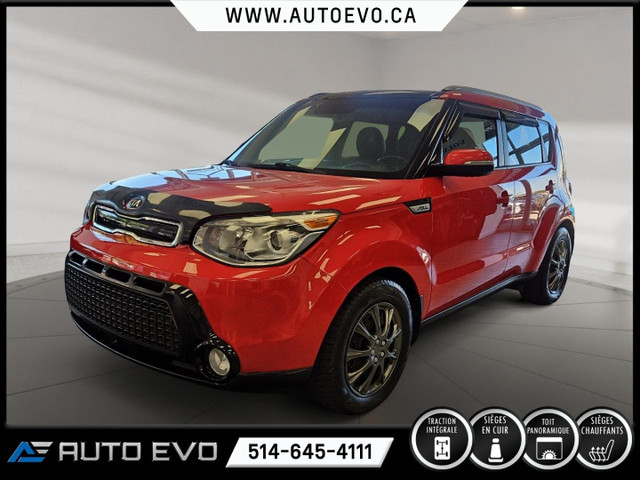 2015 Kia Soul SX * CUIR * TOIT PANO * GPS * SIEGE CHAUFFANT * CL in Cars & Trucks in City of Montréal