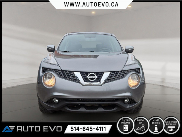 2016 Nissan Juke SL AWD * CUIR * TOIT * GPS * BAS MILLAGE * CAME in Cars & Trucks in City of Montréal - Image 2