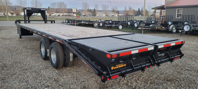 35FT TANDEM DUALLY GOOSENECK in Cargo & Utility Trailers in Fort St. John - Image 2