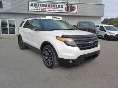 FORD EXPLORER 2015 SPORT, 118 237 KILOMÈTRES, CLEAN CARFAX, FINANCEMENT BANCAIRE DISPONIBLE, MOTEUR...
