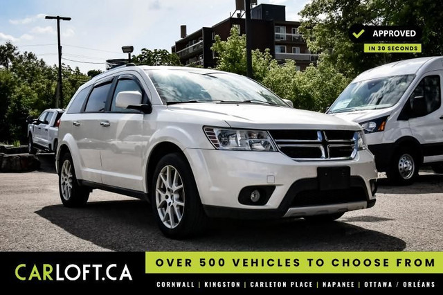 2018 Dodge Journey GT • HEATED LEATHER • NAV • PREMIUM AUDIO in Cars & Trucks in Kingston