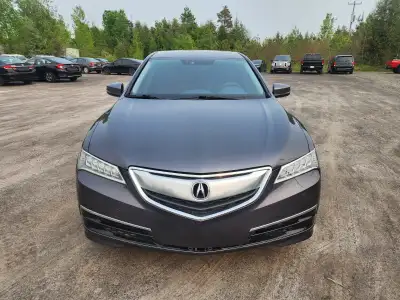 2017 Acura TLX 2.4L (Safety Ontario and Quebec) Clean title Sunroof Navigation Backup camera Leather...