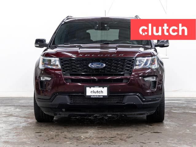 2019 Ford Explorer Sport 4WD w/ Apple CarPlay & Android Auto, Su in Cars & Trucks in City of Toronto - Image 2
