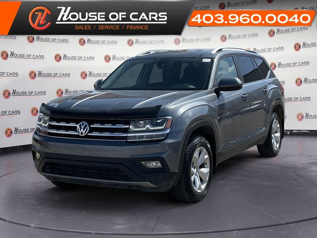  2018 Volkswagen Atlas Comfortline 3.6 FSI 4MOTION/ Leather/ Rem in Cars & Trucks in Calgary