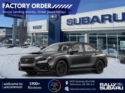 2024 Subaru WRX Sport - AVAILABLE TO FACTORY ORDER!!