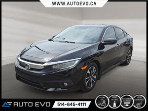 2017 Honda Civic TOURING * CUIR * TOIT * SIEGE CHAUFFANT * GPS * MAGS * CLEAN!!