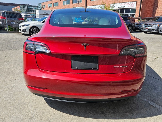 2021 TESLA MODEL 3 LONG RAGE AWD DUAL MOTOR-WHITE INTERIOR in Cars & Trucks in City of Toronto - Image 4