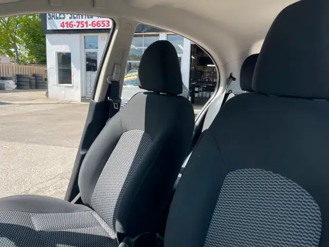 2015 Nissan Micra SV BT REV CAM USB 4 DR HATCHBACK...PERFECT in Cars & Trucks in City of Toronto - Image 20
