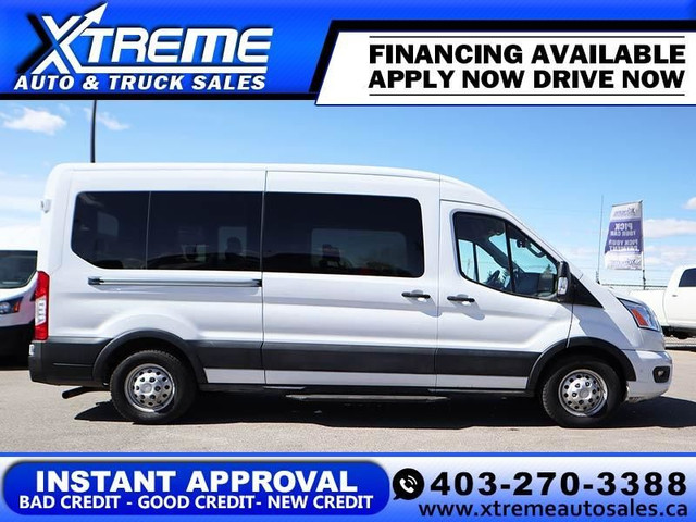 2021 Ford Transit Passenger Wagon XLT - NO FEES! in Cars & Trucks in Calgary - Image 4