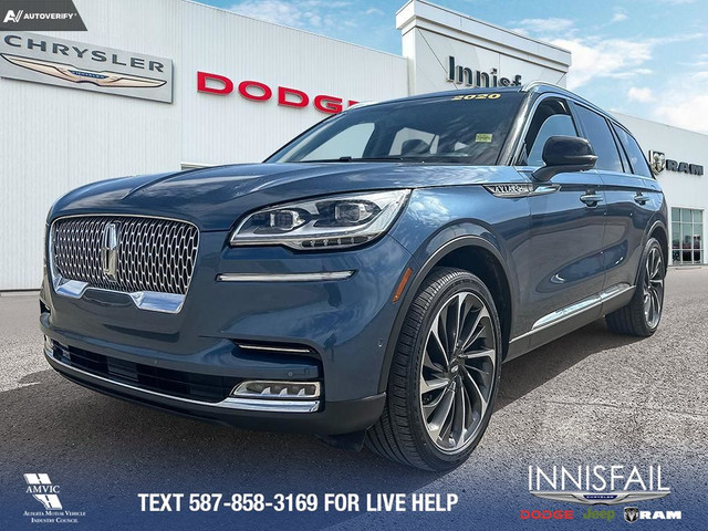 2020 Lincoln Aviator Reserve 6-Passenger Seating! Leather! Su... in Cars & Trucks in Red Deer