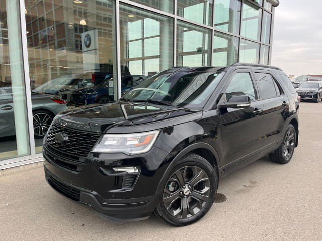 2018 Ford Explorer Sport Twin Panel roof, Remote Start, 3.5 Ecob in Cars & Trucks in Regina