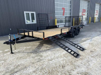 2025 Double A Trailers Utility Trailer 83in. x 20' (7000LB GVW)