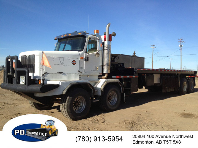 2003 International 5600 Paystar T/A T/A Oilfield Bed Truck in Heavy Trucks in St. Albert - Image 3