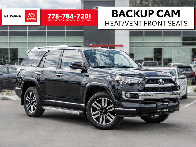 2018 Toyota 4Runner Limited | ROCK DEFLECTOR | SUNROOF | NAV in Cars & Trucks in Kelowna