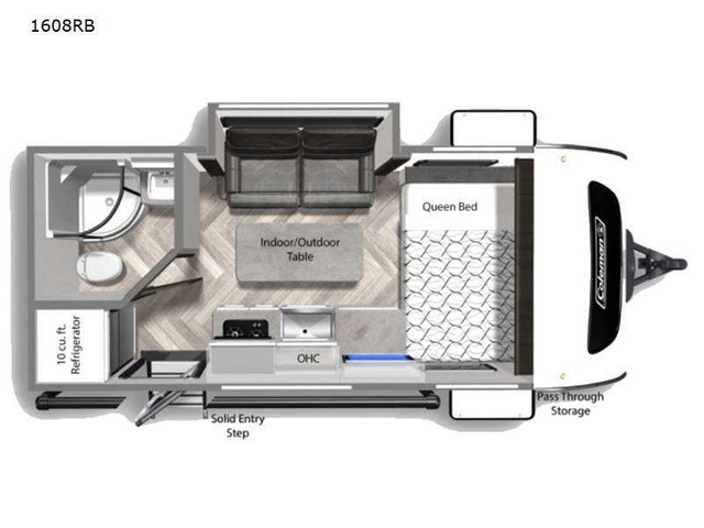 2022 Dutchmen RV Coleman Rubicon 1608RB in Travel Trailers & Campers in Saint John - Image 2