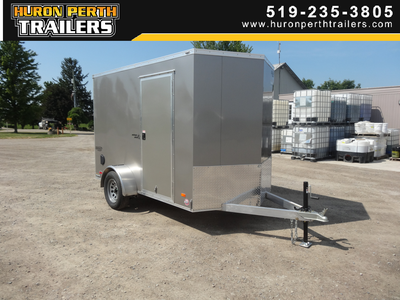 HURON PERTH BLOW OUT SALE!!!! 2023 Bravo Silver Star 6x10 Aluminum Cargo One 2990 lb Spring Axle All...