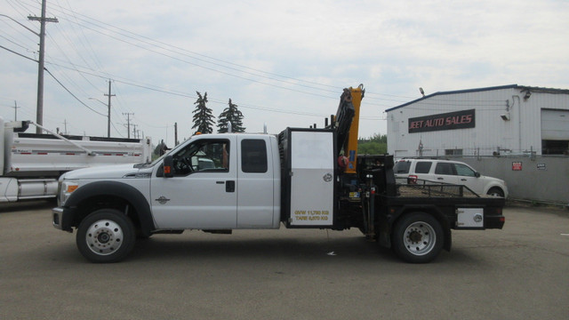 2016 FORD F-550 EXTENDED CAB WITH COMPA 78 BOOM CRANE in Heavy Equipment in Vancouver