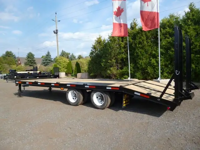 10, 12, & 15 Ton Float Trailers - Canadian Made in Cargo & Utility Trailers in Ottawa - Image 2