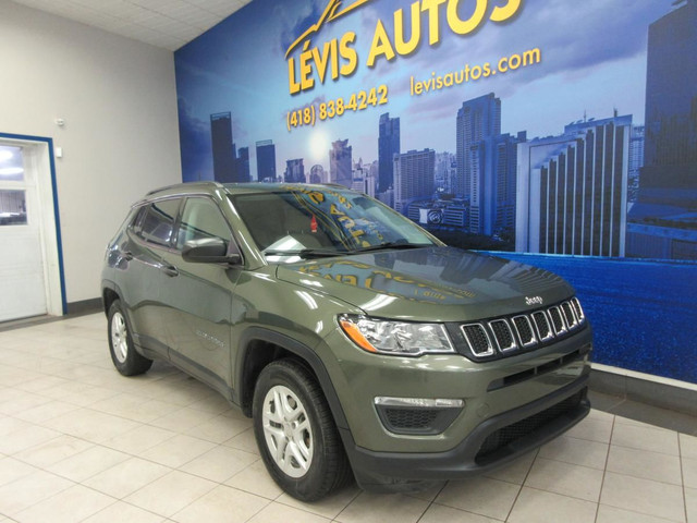JEEP COMPASS 2018 SPORT AIR-CLIMATISÉ CAMERA RECUL 113100 KM ! in Cars & Trucks in Lévis - Image 3