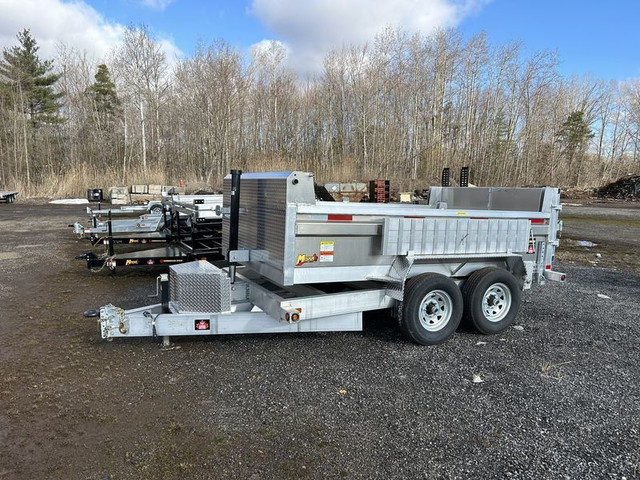 Miska All-Aluminum 7 Ton Dump Trailer in Cargo & Utility Trailers in Oshawa / Durham Region