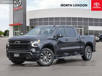 WAS: $52498 NOW: $50998 plus taxes and licensing fees2022 Chevrolet Silverado 1500 RST – Bold Style...
