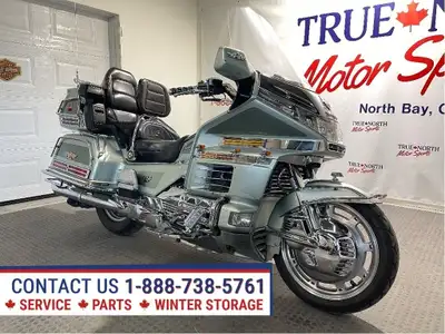 Check out this beautiful 50th Anniversary Goldwing GL 1500 SE at True North Motor Sports with just 7...