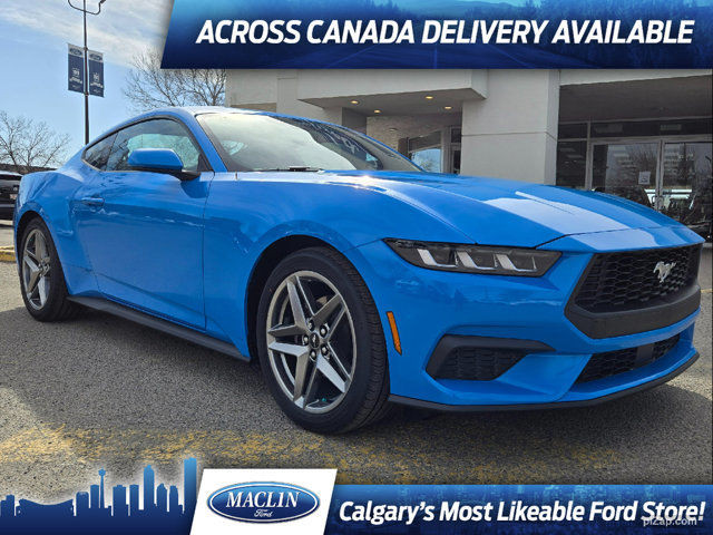2024 Ford Mustang EVOBOOST COUPE FORDPASS CONNECT BACKUP CAM in Cars & Trucks in Calgary