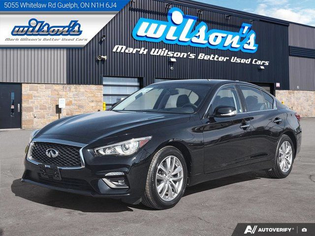 2021 INFINITI Q50 PURE AWD | Leather | Heated Seats | in Cars & Trucks in Guelph
