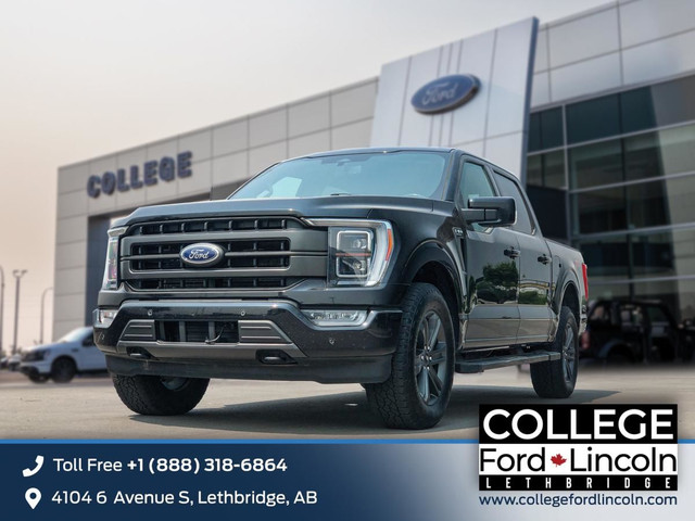 2023 Ford F-150 LARIAT | 3.5L ECOBOOST V6 | 4X4 | FX4 OFF ROAD in Cars & Trucks in Lethbridge