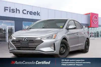 ==== 2020 Hyundai Elantra Preferred -- 147 HP | One Owner | Winter & Summer Tires on Rims | Traded f...