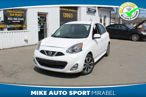 2017 Nissan Micra SV à hayon 4 portes BA