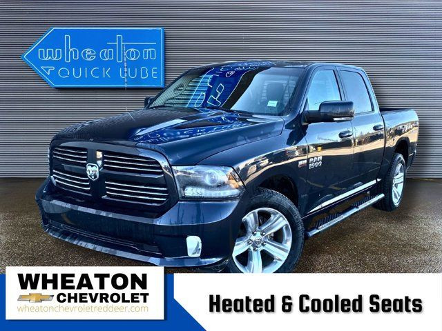 2013 Ram 1500 Sport Leather|Heated & Cooled Seats|Heated Steerin in Cars & Trucks in Red Deer