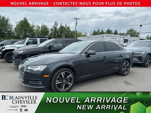 2017 Audi A4 2.0 TECHNIK QUATTRO CUIR CHAUFFANT CAM RECUL NAV in Cars & Trucks in Laval / North Shore